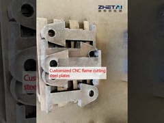 Bảng thép cắt bốc lửa CNC tùy chỉnh