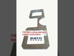 Hỗ trợ tùy chỉnh các bộ phận thép cắt bốc lửa CNC