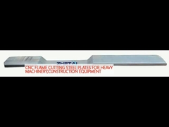 CNC cắt lửa tấm thép cho máy móc nặng, thiết bị xây dựng