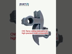 Các bộ phận thép cắt lửa CNC cho các thành phần khuôn chính xác cao